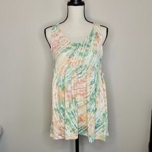NWOT GeeGee Tie Dye Women's Tank Top Size Small